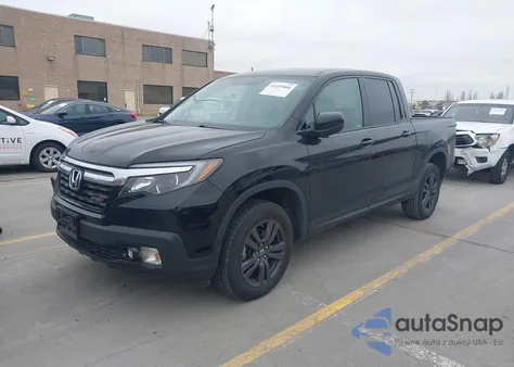 2019 Honda Ridgeline Sport from USA, damaged, VIN 5FPYK3F13KB037232